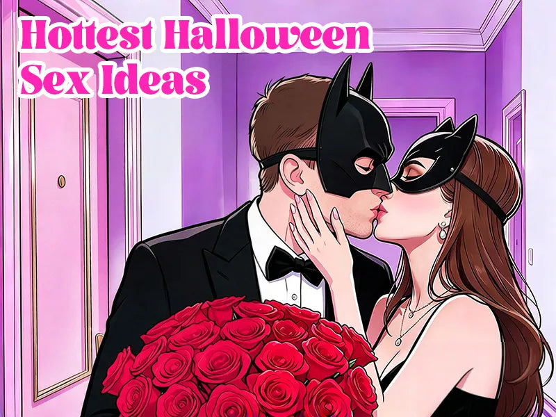 A couple dating in Halloween
