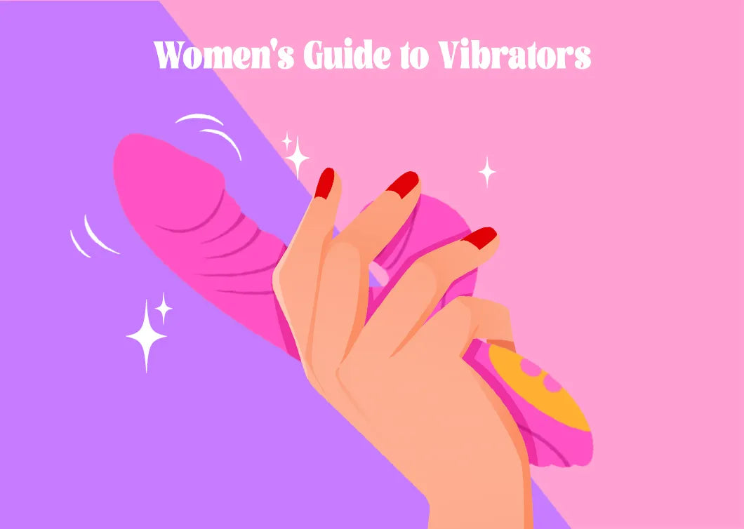 A woman's hand holding a Toendi rabbit vibrator