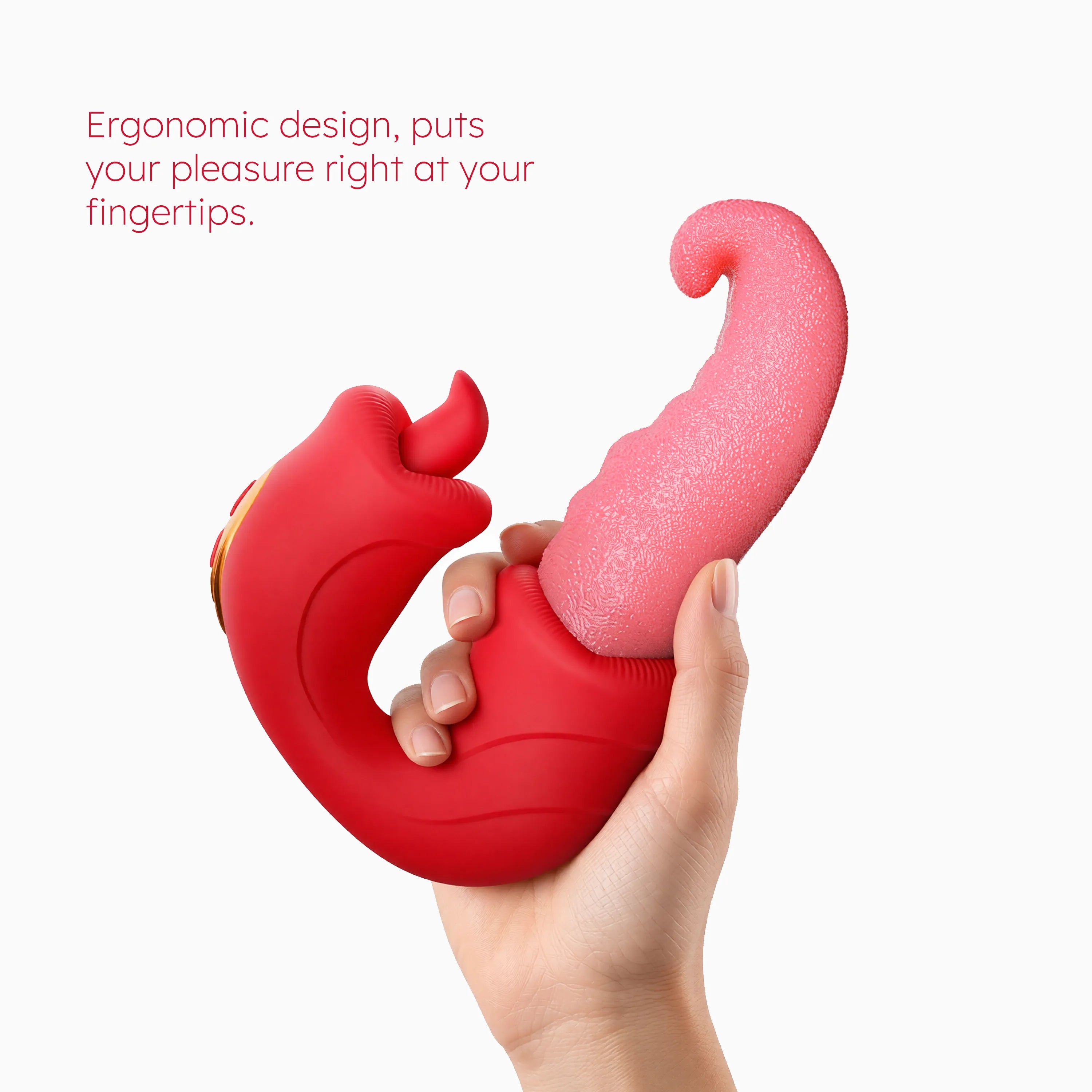 Athena II | Juguete ergonómico para la lengua