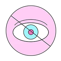 An eye icon