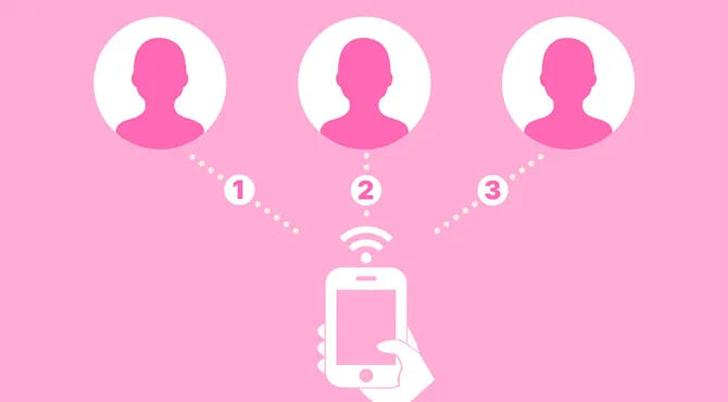 The JoyHub app allows one user to control multiple users at the same time