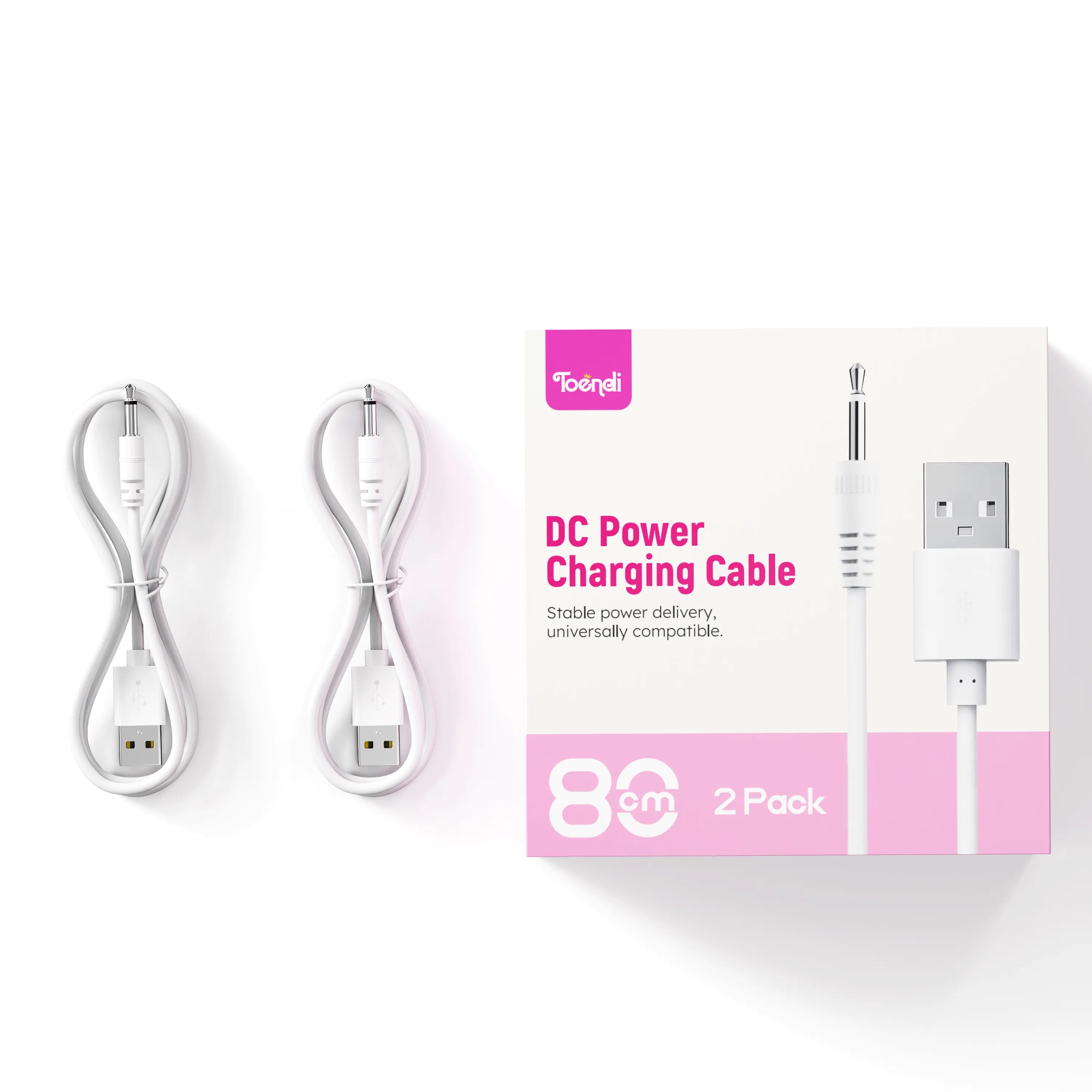 Cherly Cable de carga - Paquete de 2 unidades