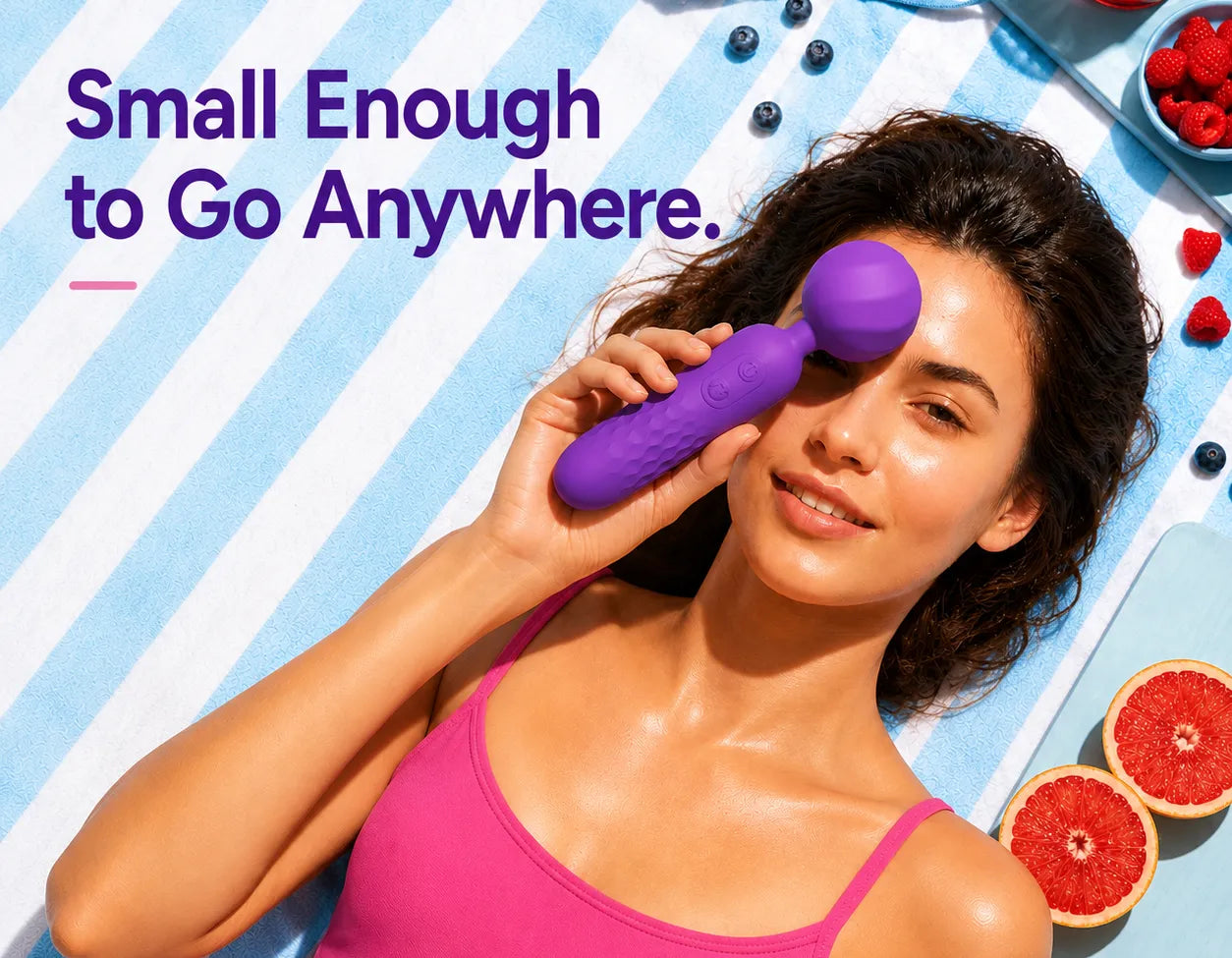 A girl show toendi nova mini vibrator