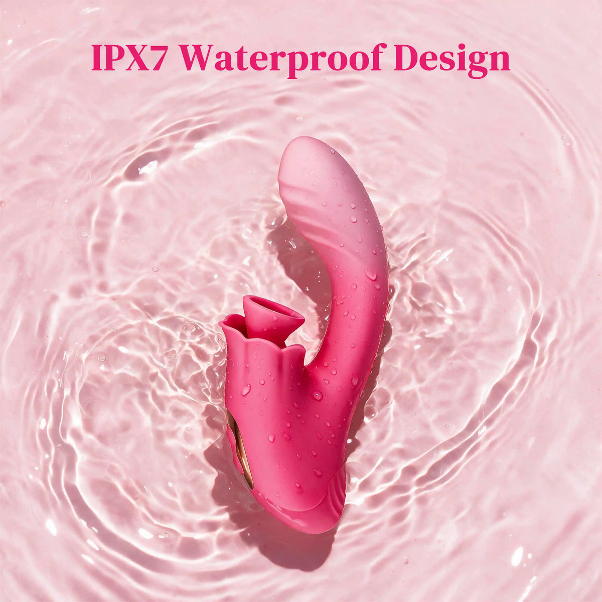 TOENDI Vitality IPX7 waterproof vibrator designed for easy cleaning and versatile use.