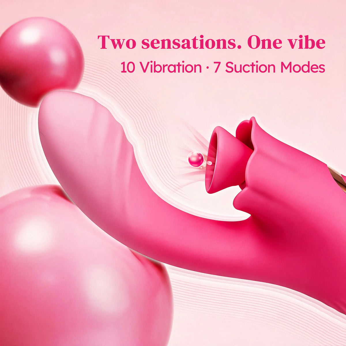TOENDI Vitality vibrator featuring multiple vibration modes for customizable pleasure.